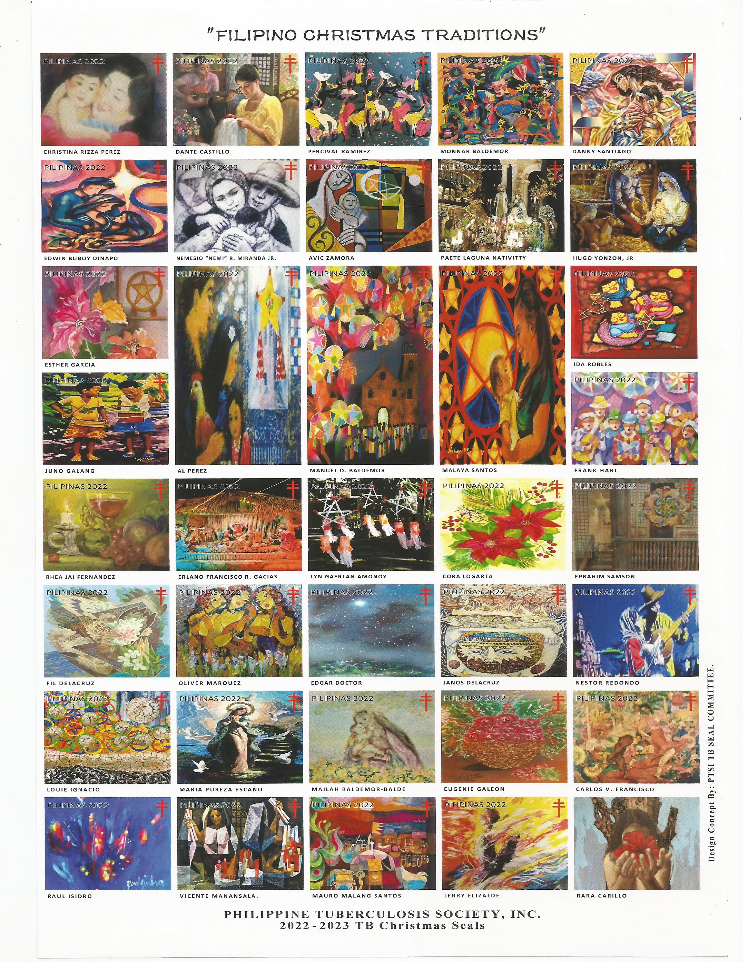 Philippine Tuberculosis Society, Inc. Christmas Seal 2022